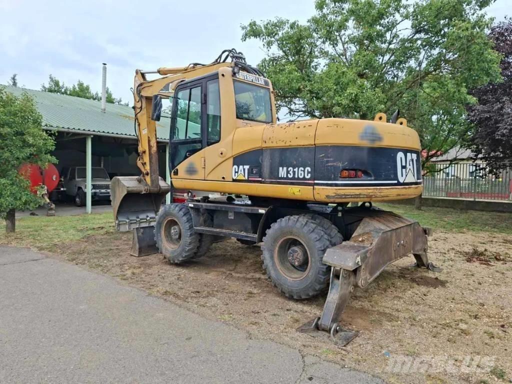 CAT M 316 C Gravemaskiner på hjul
