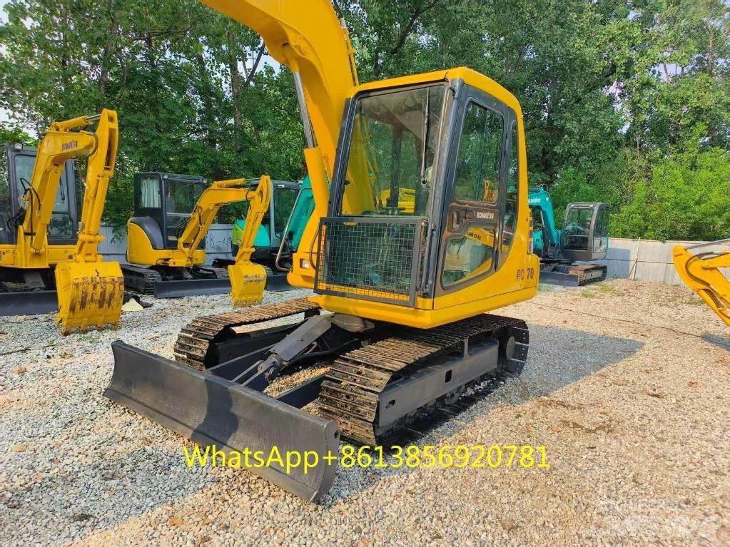 Komatsu PC 70-7 Gravemaskiner på larvebånd