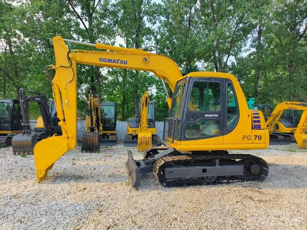 Komatsu PC 70-7 Gravemaskiner på larvebånd