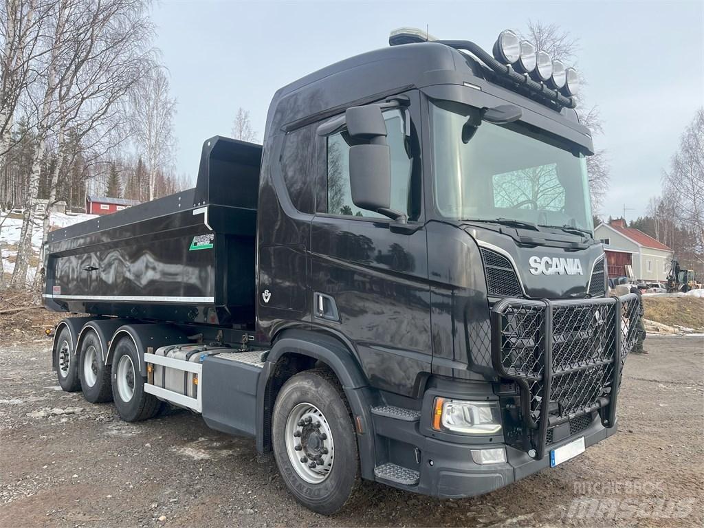 Scania R 730 Lastbiler med tip