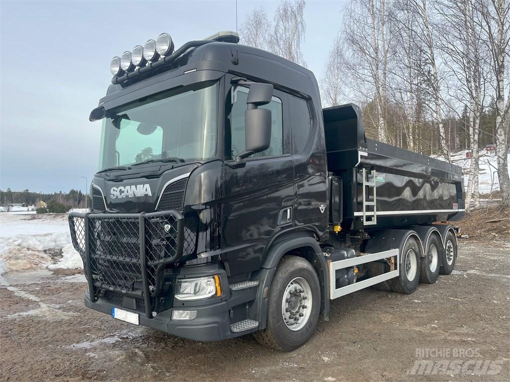 Scania R 730 Lastbiler med tip