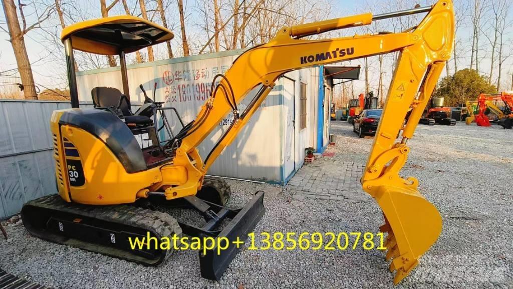 Komatsu PC 30 Minigravemaskiner