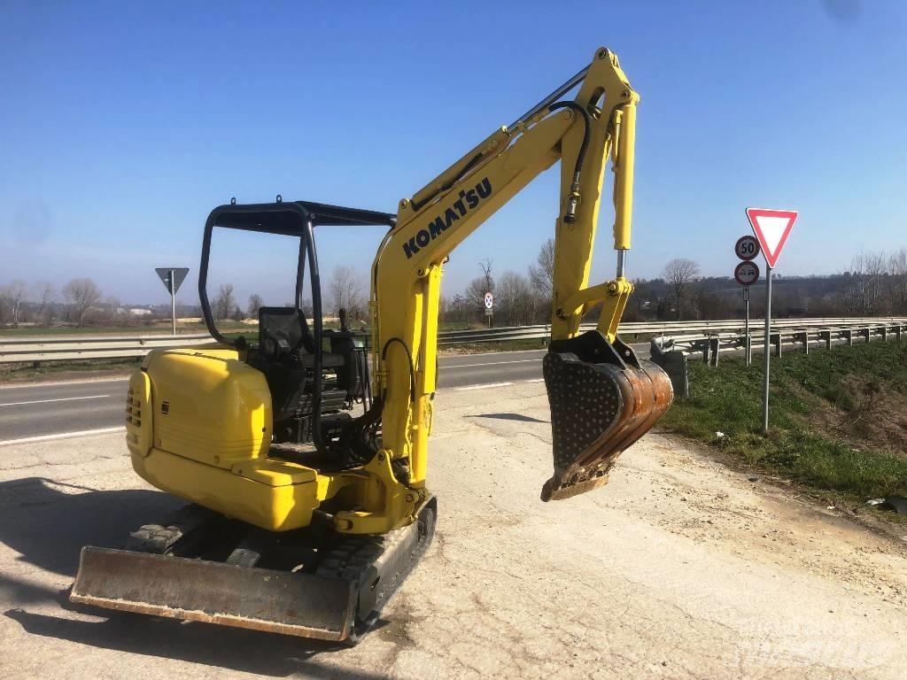 Komatsu PC20R-8 Minigravemaskiner