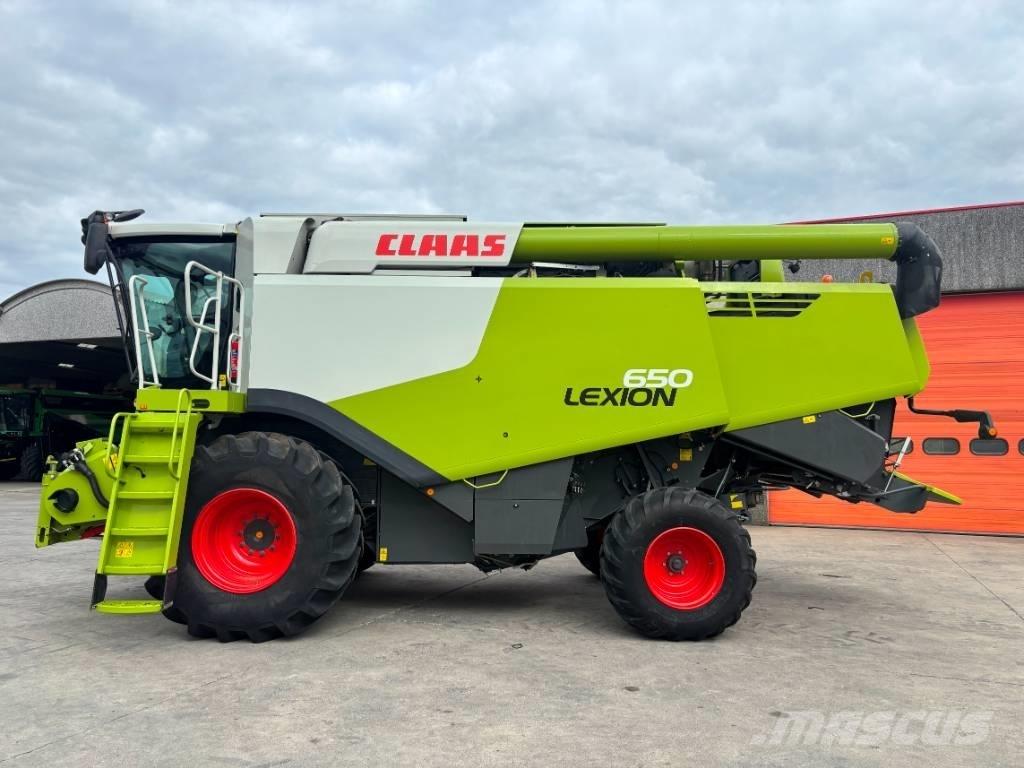 CLAAS Lexion 650 Mejetærskere