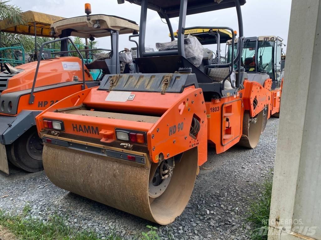 Hamm HD 90 Tvilling tromle