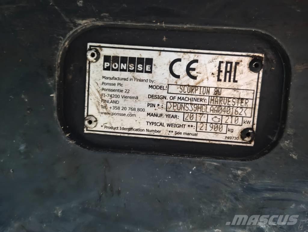 Ponsse Scorpion Skovningsmaskiner