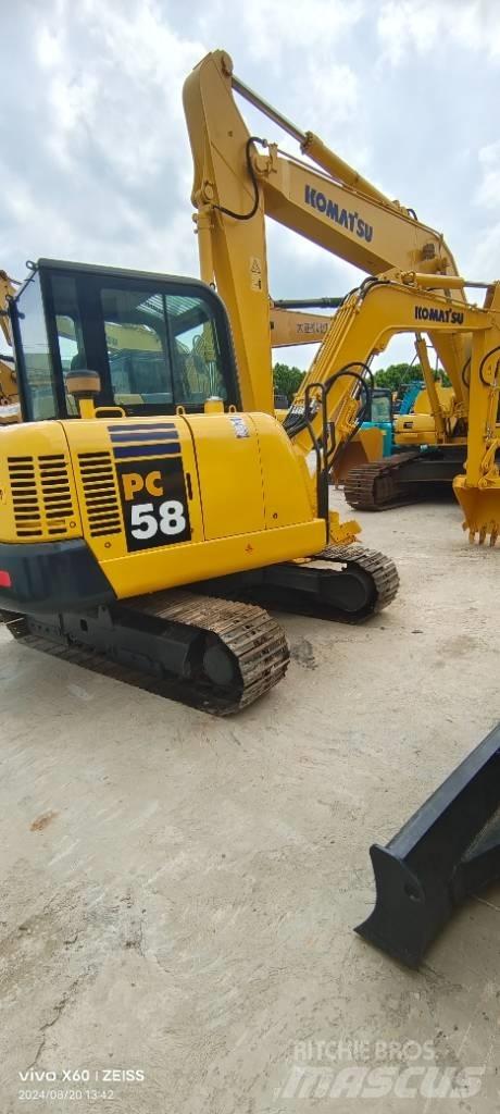 Komatsu PC 58 Minigravemaskiner