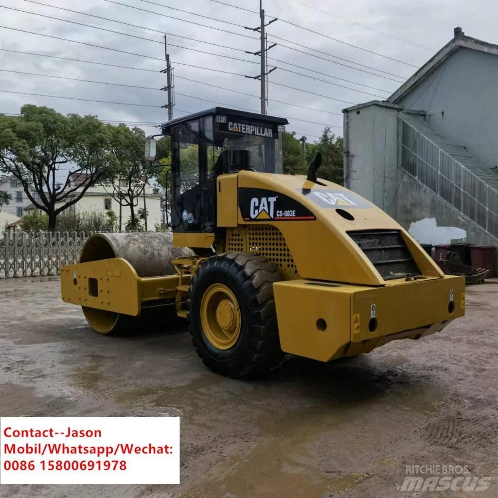 CAT CS 683 E Jordvibrationstromler