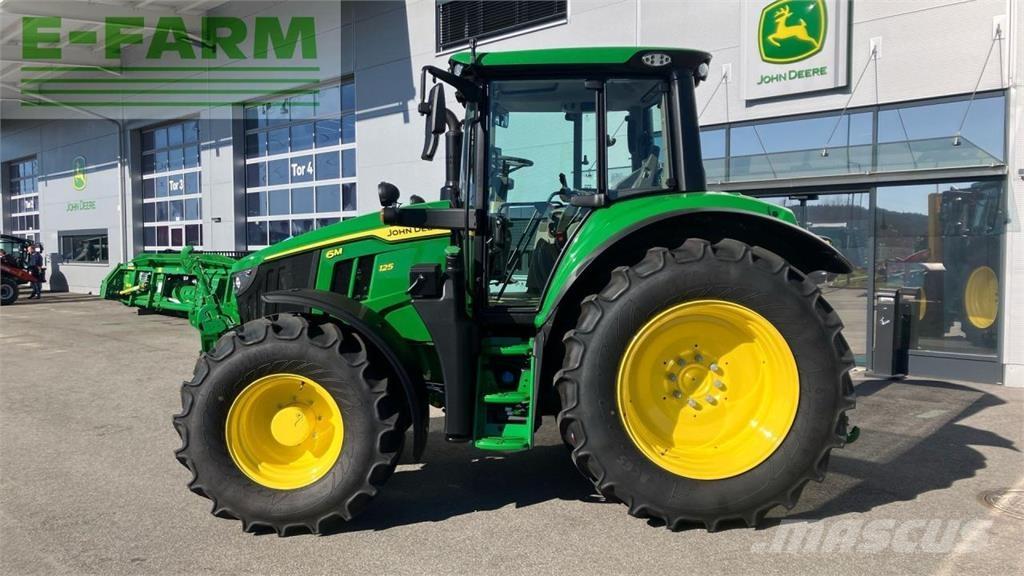 John Deere 6M 125 Traktorer