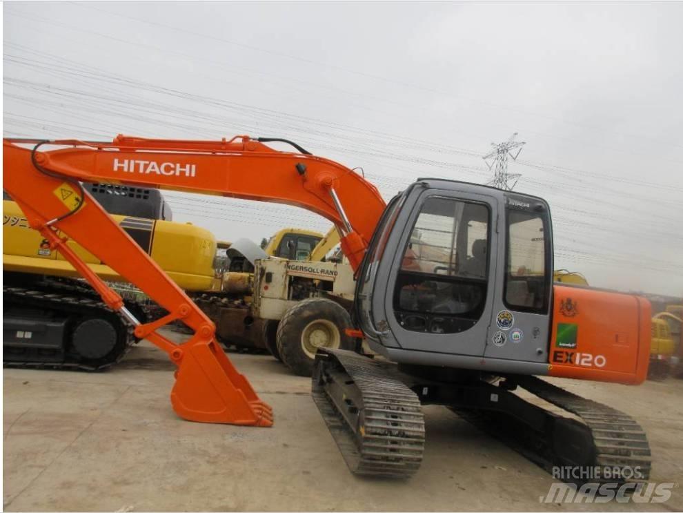 Hitachi EX 120-3 Gravemaskiner på larvebånd