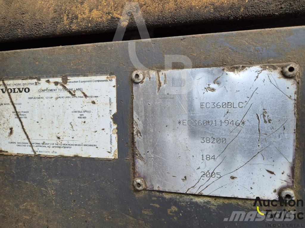Volvo EC 360 BLC Gravemaskiner på larvebånd