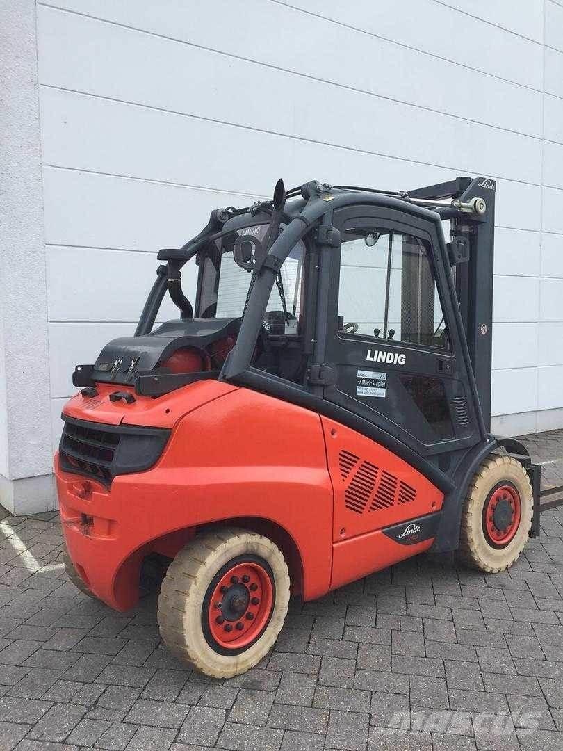 Linde H50T LPG gaffeltrucks