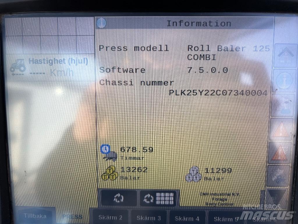 New Holland RB 125 Rundballe-pressere