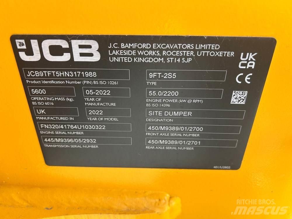 JCB 9TFT-2 Dumpere