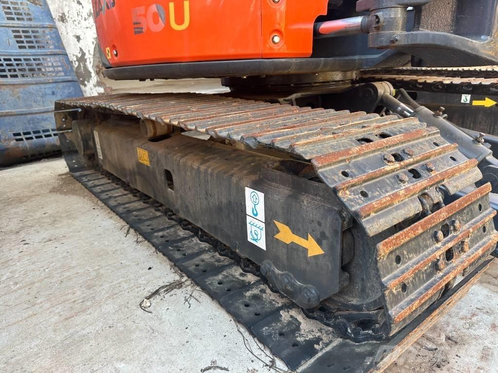 Hitachi ZX 50 U Gravemaskiner på larvebånd