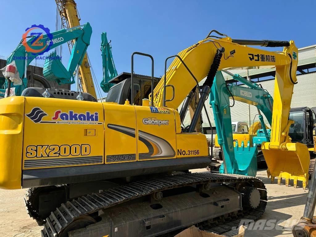 Kobelco SK 200 Gravemaskiner på larvebånd