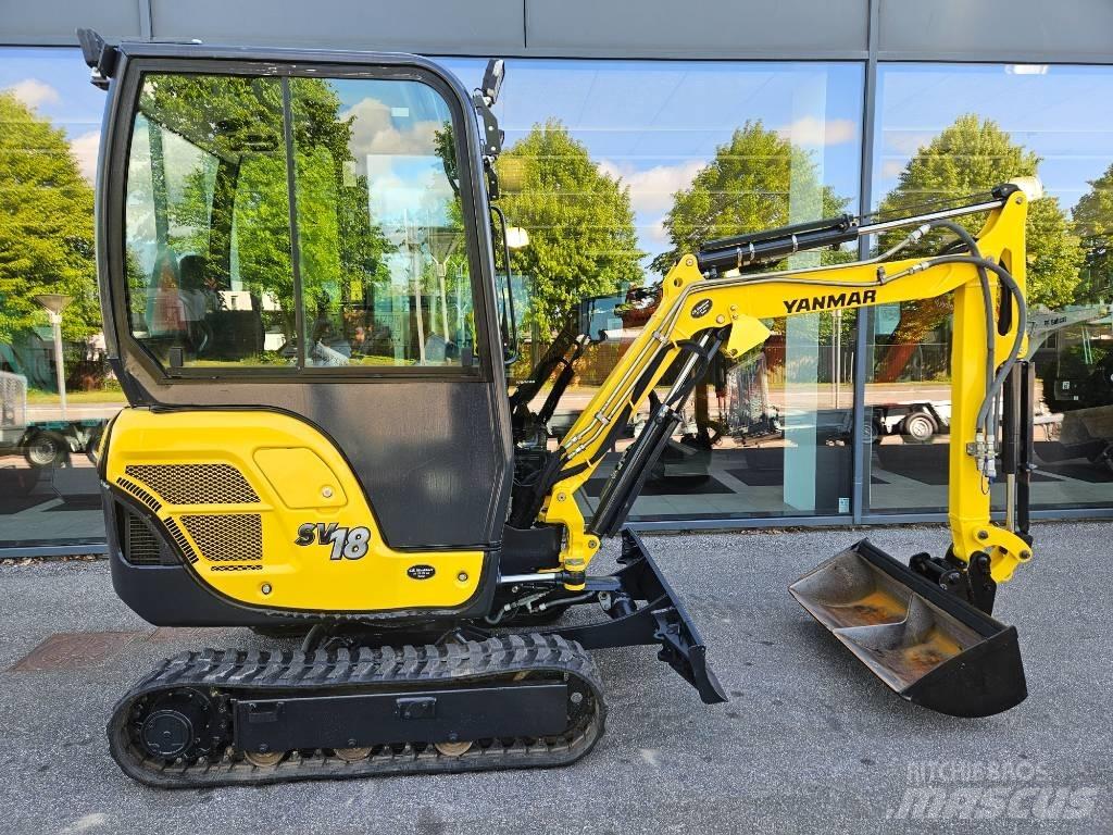 Yanmar SV 18 Minigravemaskiner