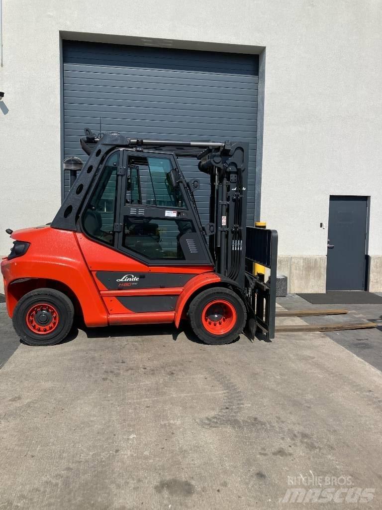 Linde H80D/396-03 Diesel gaffeltrucks