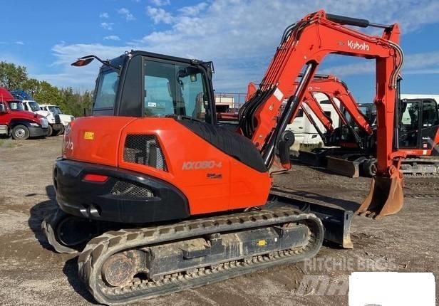 Kubota KX080-4S2 Gravemaskiner på larvebånd