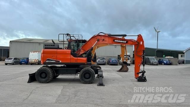 Doosan DX140W-5 Gravemaskiner på hjul