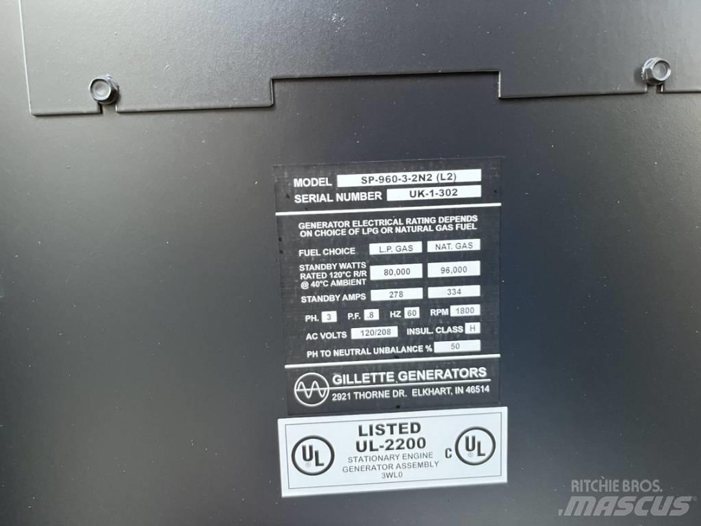  GILLETTE  SP-960 Dieselgeneratorer