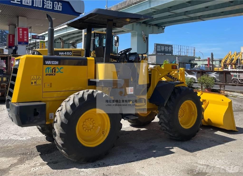 Komatsu WA100M-3 Læssemaskiner på hjul