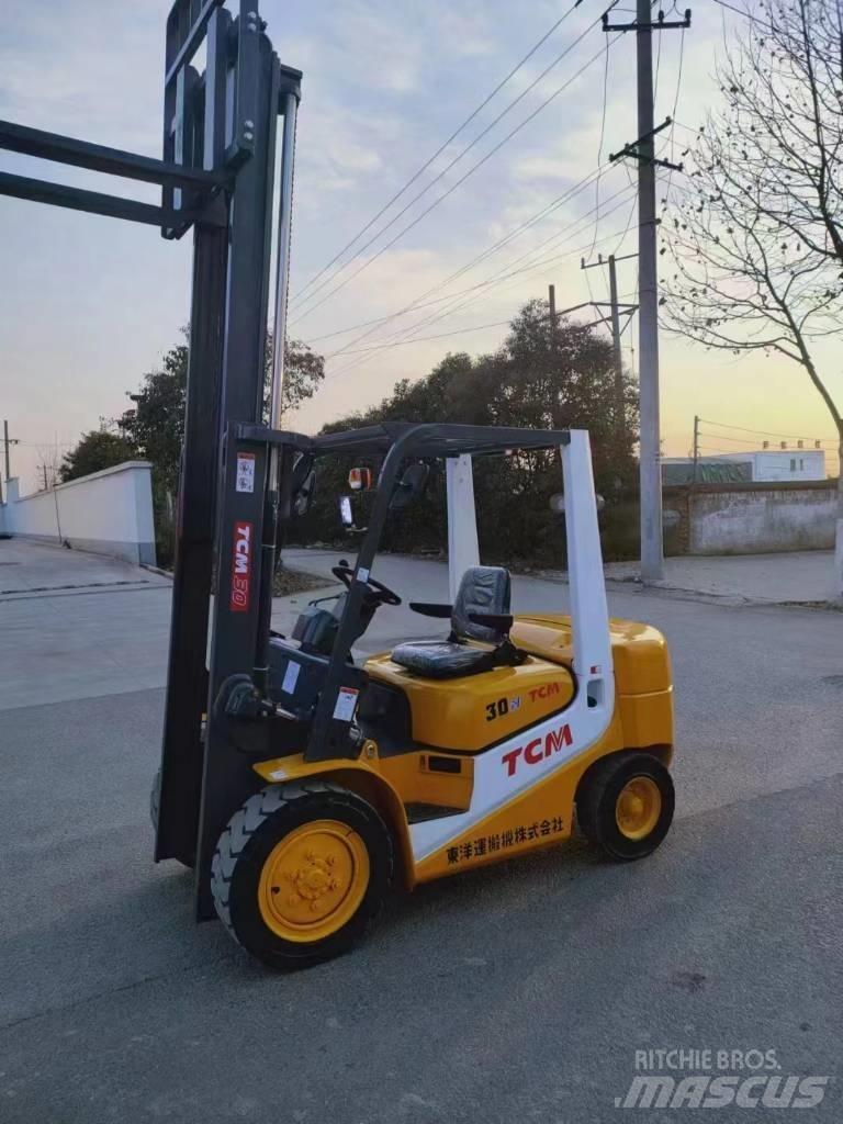 TCM FD30-1 Diesel gaffeltrucks