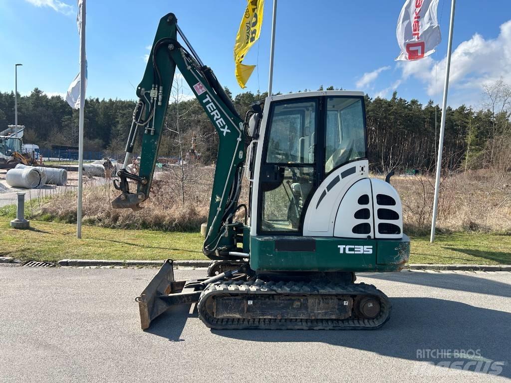 Terex TC 35 Minigravemaskiner