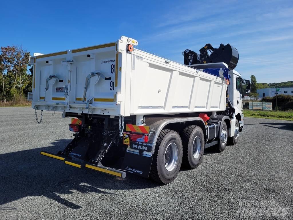 MAN TGS 35.470 Lastbiler med tip