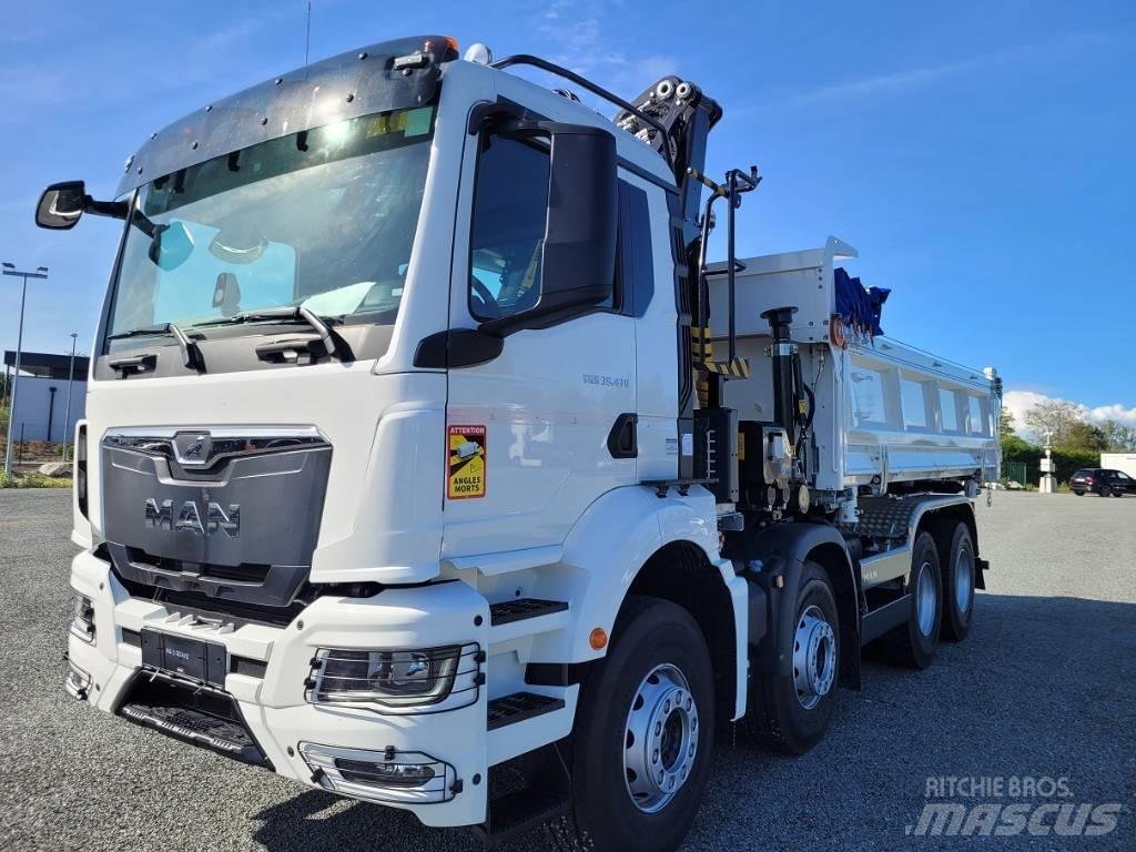 MAN TGS 35.470 Lastbiler med tip