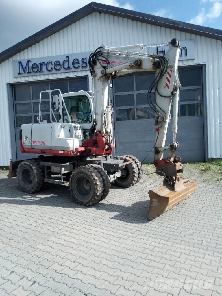 Takeuchi TB 175 W Gravemaskiner på hjul