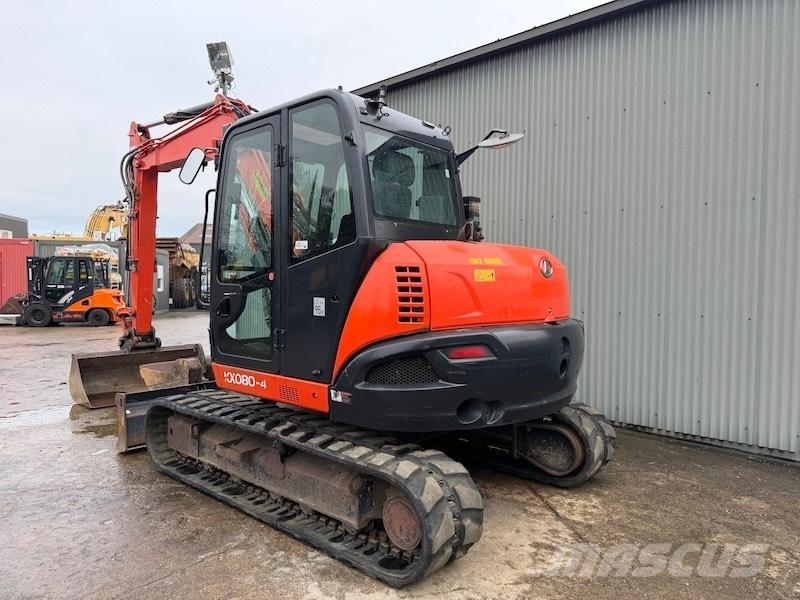 Kubota KX 080-4 Midi-gravemaskiner 7t - 12t
