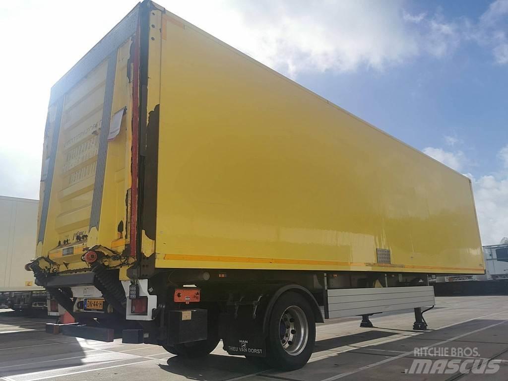  Hertoghs O1 CITY Semi-trailer med fast kasse