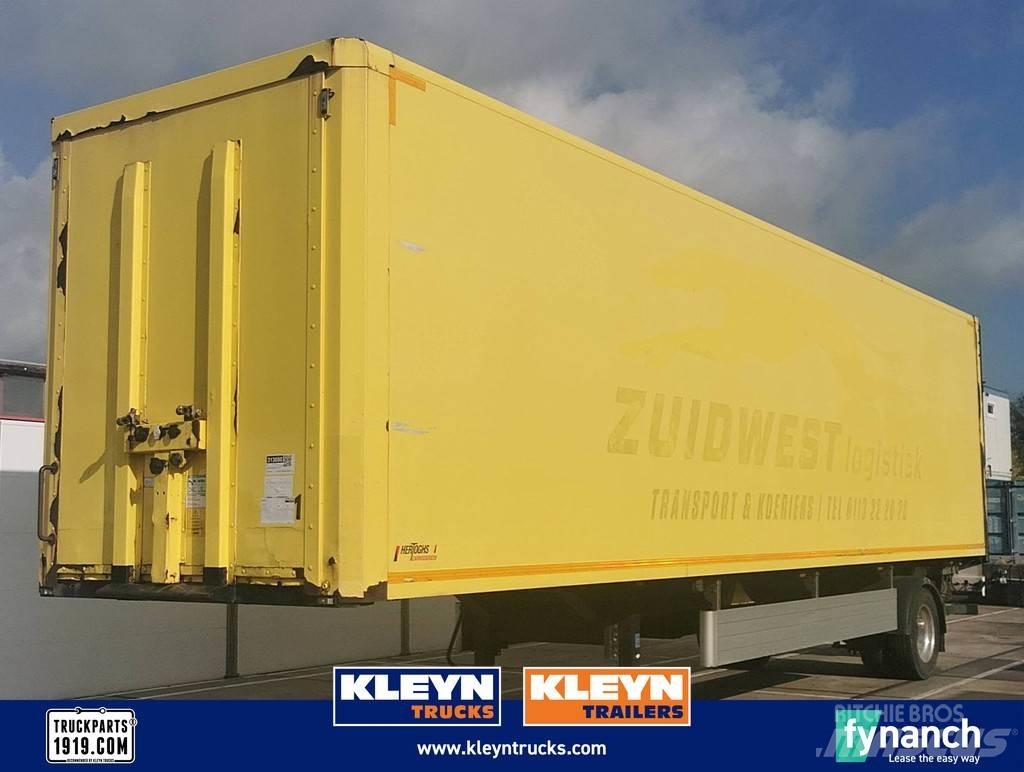  Hertoghs O1 CITY Semi-trailer med fast kasse