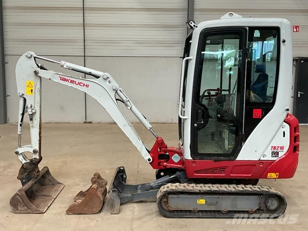 Takeuchi TB 216 Minigravemaskiner
