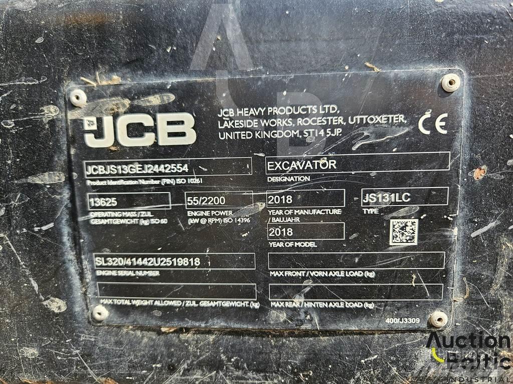 JCB JS 131LC Gravemaskiner på larvebånd