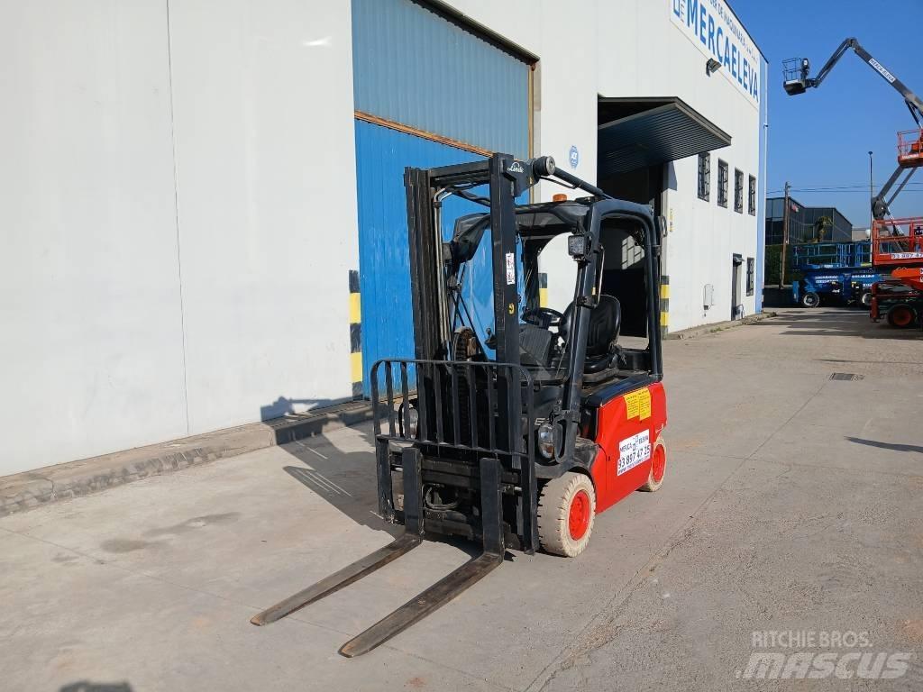 Linde E16P-01 El gaffeltrucks