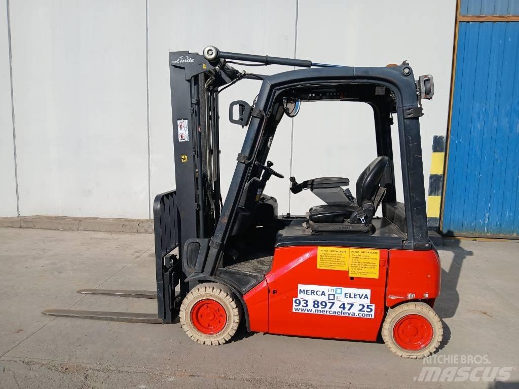 Linde E16P-01 El gaffeltrucks