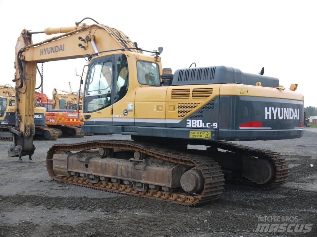 Hyundai R 380 LC-9 Gravemaskiner på larvebånd