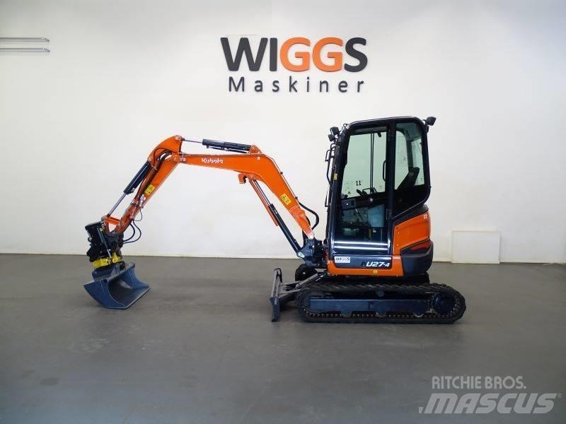 Kubota U 27-4 Minigravemaskiner