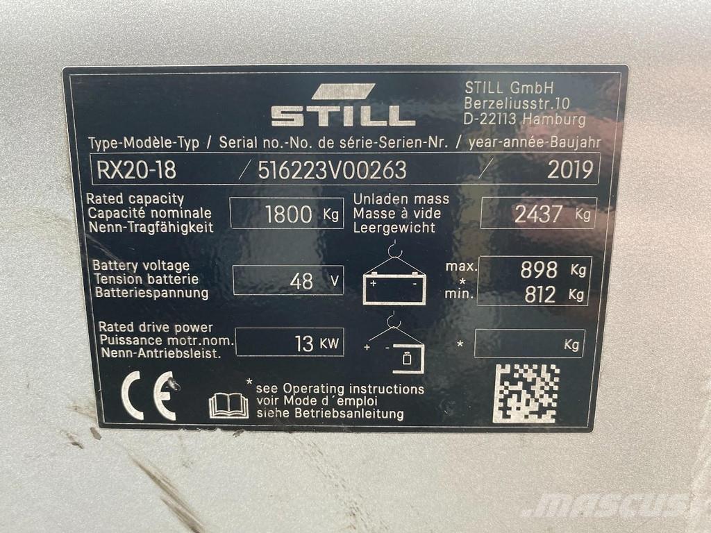 Still RX20-18 El gaffeltrucks