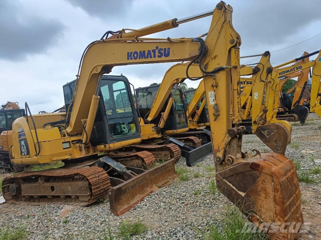 Komatsu PC 90 Gravemaskiner på larvebånd