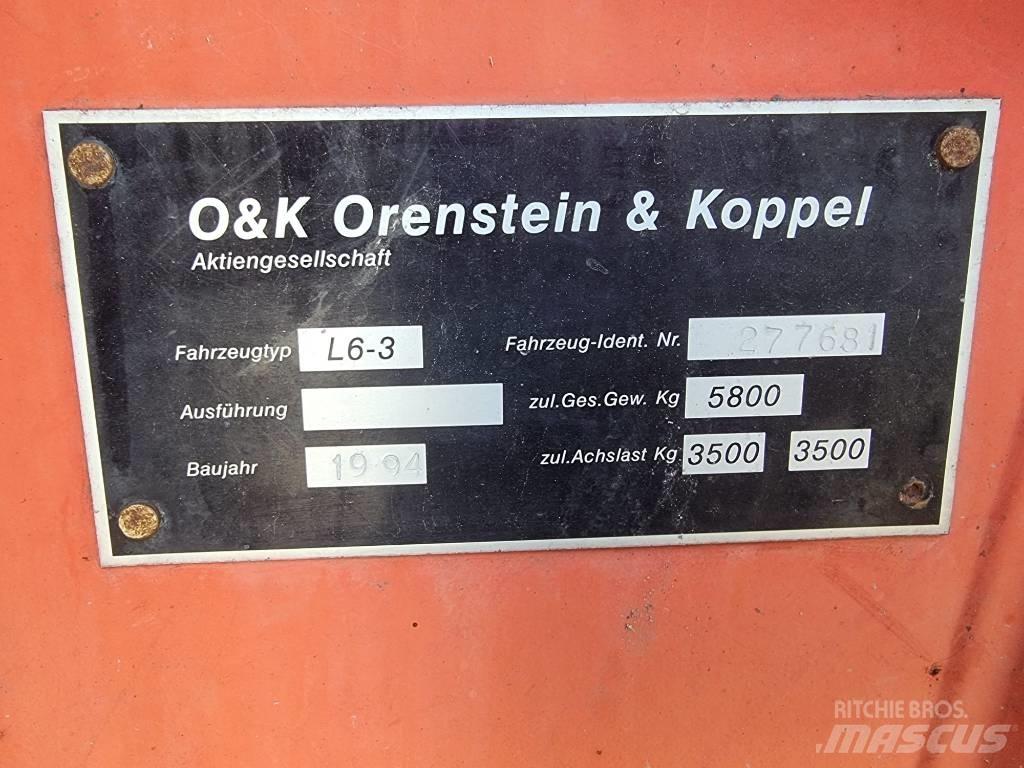 O&K L 6 Læssemaskiner på hjul