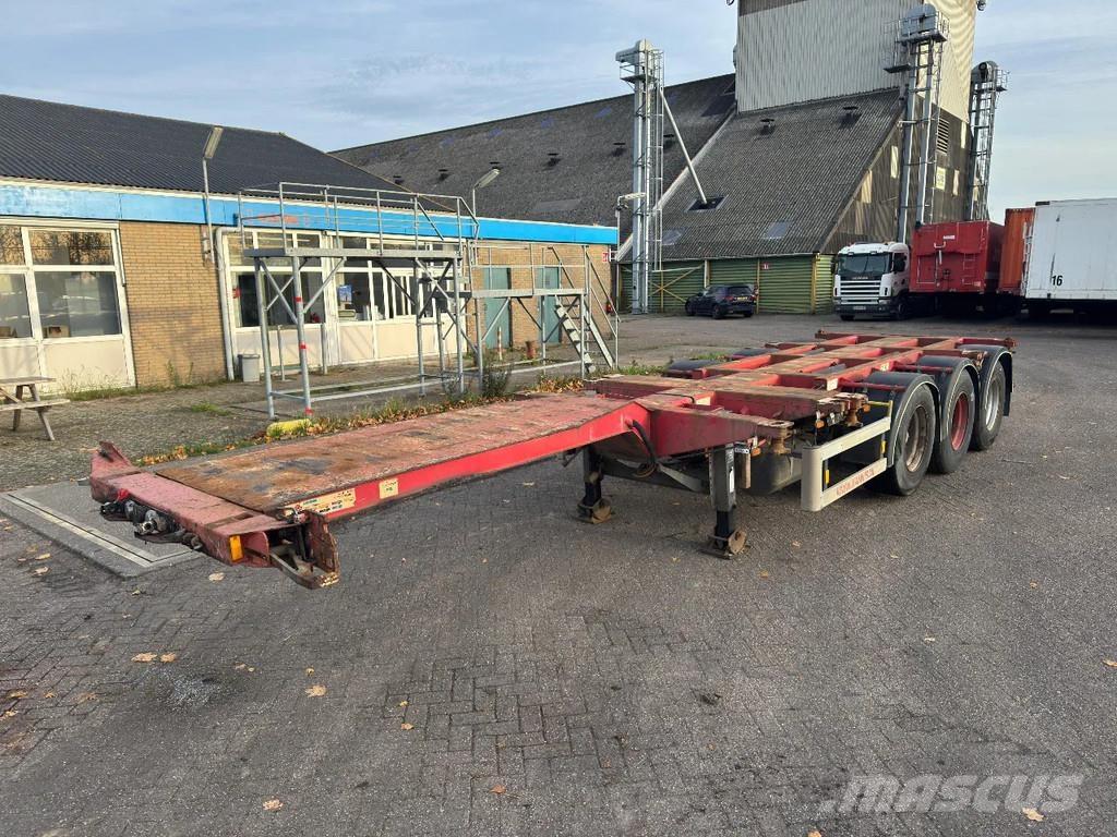 D-tec FT-43-03V Semi-trailer med chassis