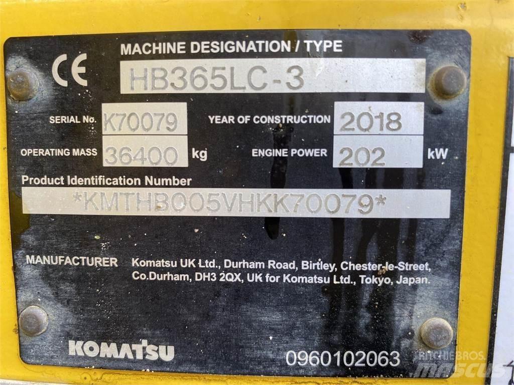 Komatsu HB365LC-3 Gravemaskiner på larvebånd