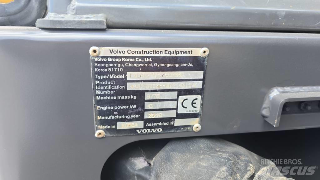 Volvo ECR 88 D Midi-gravemaskiner 7t - 12t