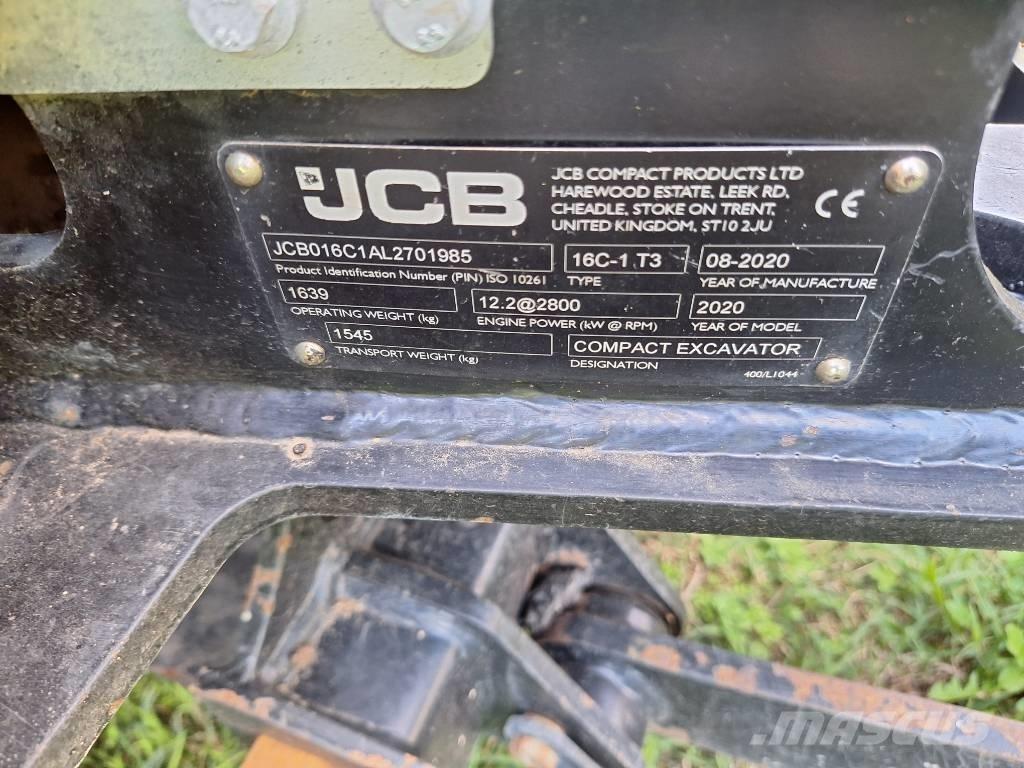 JCB 16 C-1 Minigravemaskiner