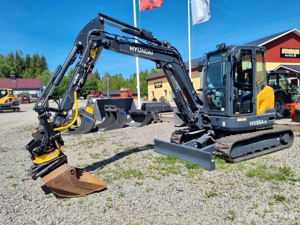 Hyundai HX 55 ACR Minigravemaskiner
