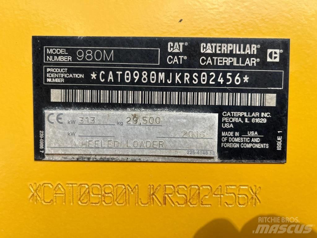 CAT 980M Læssemaskiner på hjul