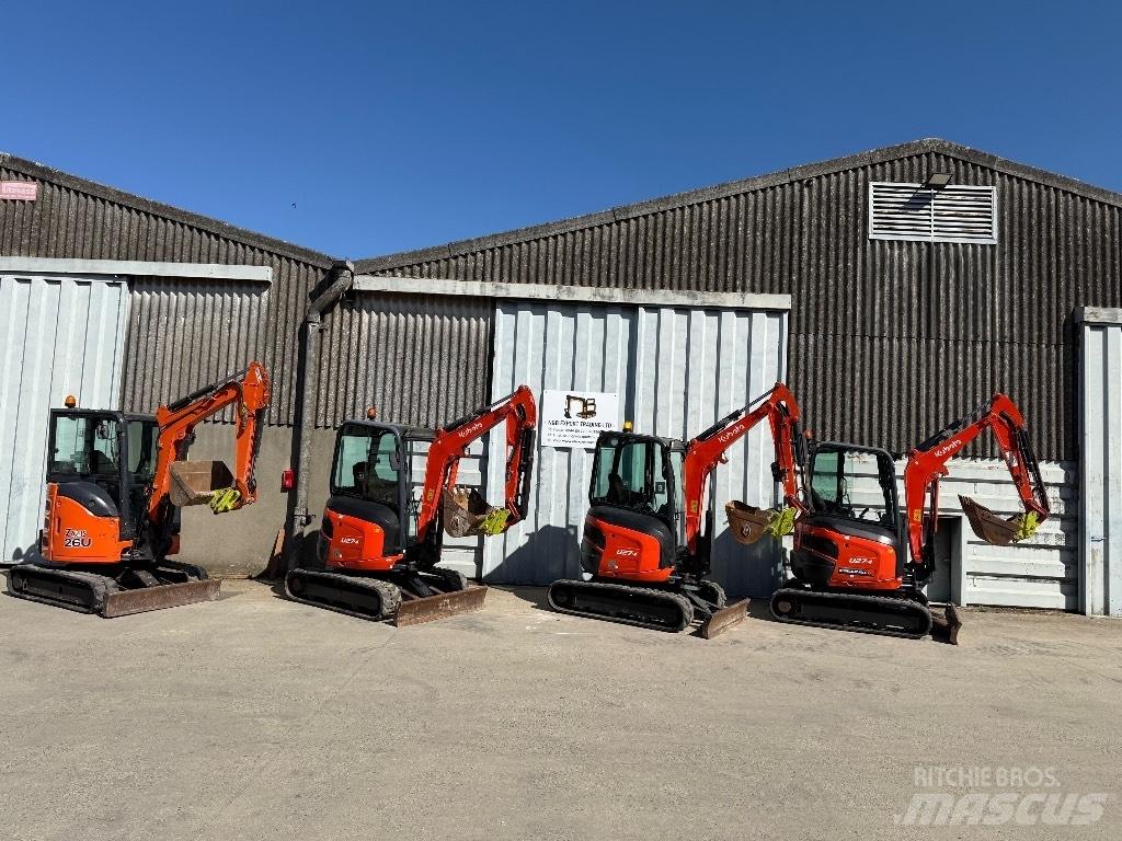 Kubota U 27 Minigravemaskiner